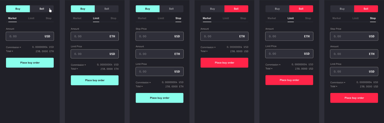 Yoldi Exchange design preview